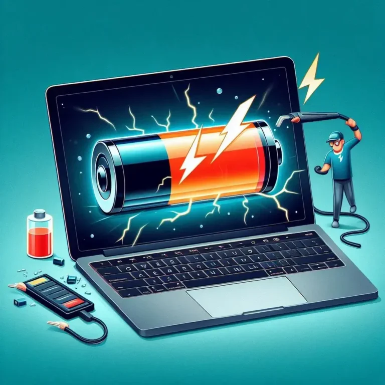 an illustrative image showing how to fix battery draining issues on Mac